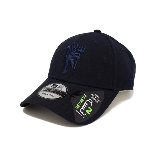 [196499478854] New Era Manchester Unitsed 9Forty Repreve Navy OSFM