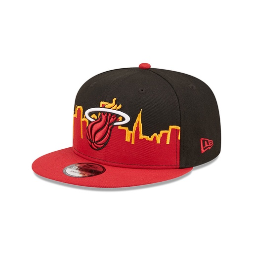[196501194918] New Era Miami Heat 9Fifty Tip Off 2023 Black OSFM