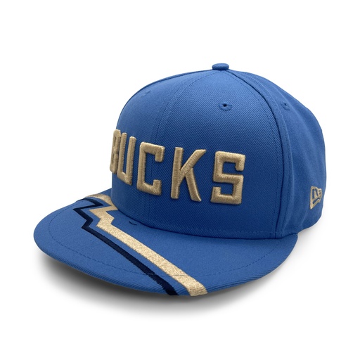 [198357918205] New Era Milwaukee Bucks 9Fifty City Edition Dark Green OSFM