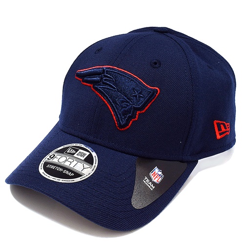 [195132713604] New Era New England Patriots 9Forty Logo Highlight Blue OSFM