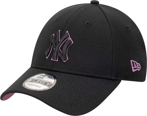 [198059862097] New Era New York Yankees 9Forty Dashmark Seasonal Black/Purple OSFM
