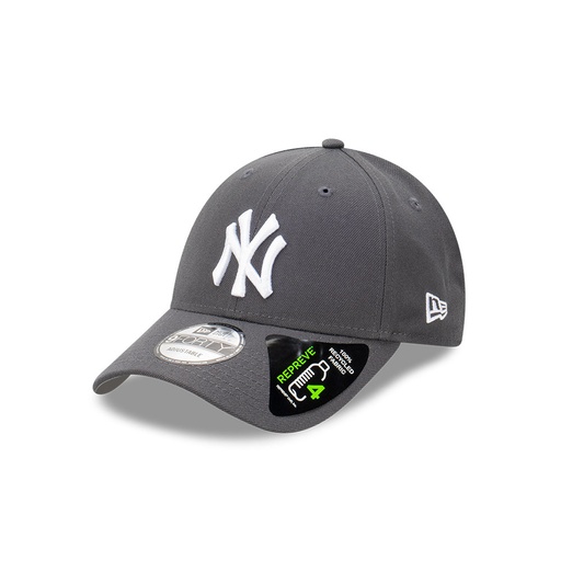 [197884206434] New Era New York Yankees 9Forty Repreve Graphite Grey OSFM