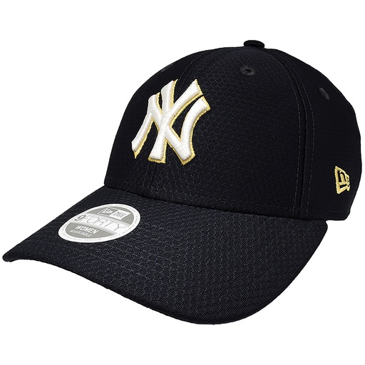 [194456315563] New Era New York Yankees 9Forty Women Hex Gold Pop Navy OSFM