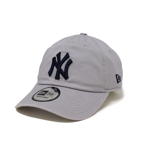 [196313860117] New Era New York Yankees Casual Classic Grey w Team Colours OSFM
