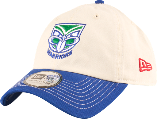 [198581939120] New Era New Zealand Warriors Casual Classic Two Tone Chrome Contrast Beige OSFM