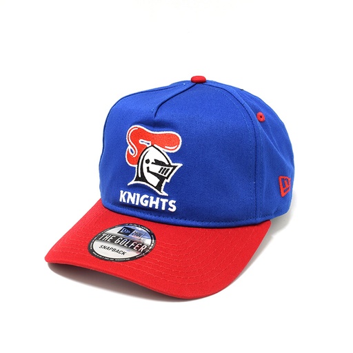 [196312466877] New Era Newcastle Knights The Golfer 2-Tone Official Team Colours Blue OSFM