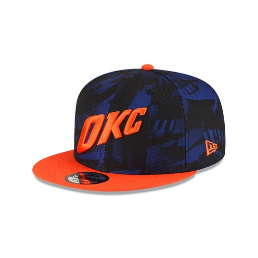 [197372986695] New Era Oklahoma City Thunder 9Fifty City Edition 2023 Medium Blue OSFM