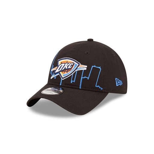 [196501195168] New Era Oklahoma City Thunder 9Twenty Tip Off 2023 Medium Blue OSFM