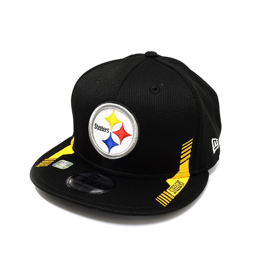 [195852455372] New Era Pittsburgh Steelers 9Fifty Sideline 2021 Black OSFM