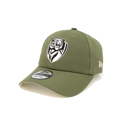 [196312698629] New Era Richmond Tigers 9Forty Olive Stone Black Green Medium OSFM