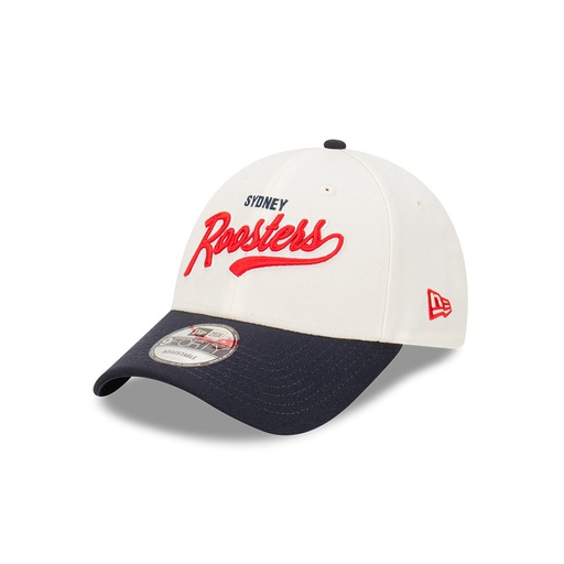 [198357387148] New Era Sydney Roosters 9Forty Two Tone Script Beige OSFM