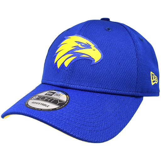 [194458040760] New Era West Coast Eagles 9Forty Opening Bounce (OFB) 2020 Team Colours