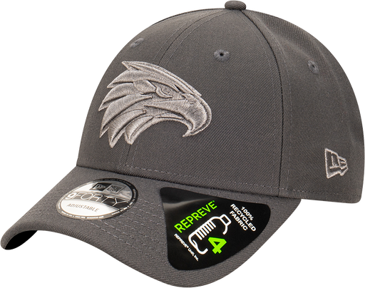 [198059048743] New Era West Coast Eagles 9Forty Tonal Repreve Graphite OSFM
