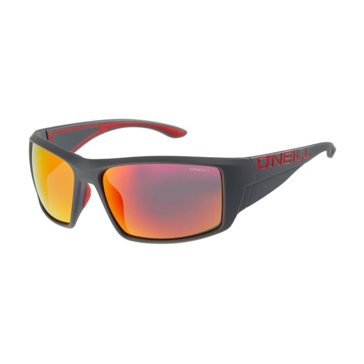 [5055022697207] O'Neill ONS 9019 2.0 108P Matte Grey Crystal w Red / Red Mirror Polarised Lenses
