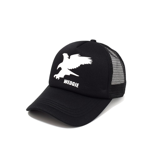 [9337217025665] Rocko's Trucker Cap Wedgetail Black