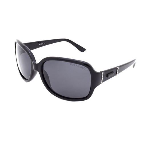 [9340457011480] Stiletto Bailey C1 Black / Smoke Polarised Lenses