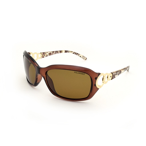 [9337217019961] Stiletto Candy C3 Brown Demi Transparent / Brown Polarised Lenses