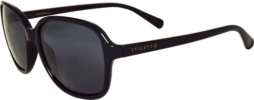 [9340457018199] Stiletto Carolyn C1 Black / Smoke Polarised Lenses