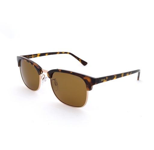 [9337217026815] Stiletto Charlie C2 Double Demi & Light Gold / Brown Polarised Lenses