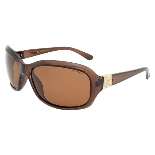 [9340457022806] Stiletto Daphne C2 Crystal Dark Brown / Brown Polarised Lenses