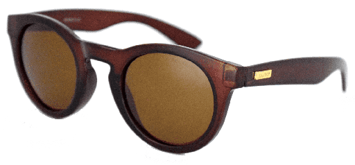 [9337217023692] Stiletto Geneva C12 Transparent Brown / Brown Polarised Lenses