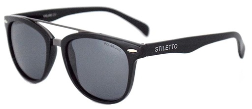 [9340457011114] Stiletto Kalani C1 Black / Smoke Polarised Lenses