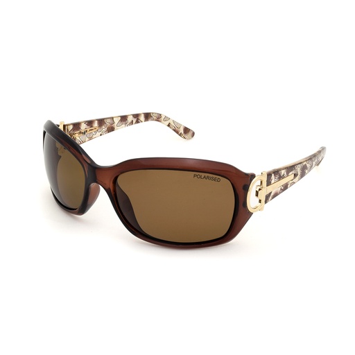 [9337217019398] Stiletto Kristen C3 Brown Demi Transparent / Brown Polarised Lenses