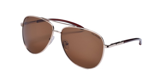 [9340457016096] Stiletto Misty C3 & C8 Light Gold / Peach Revo Polarised Lenses