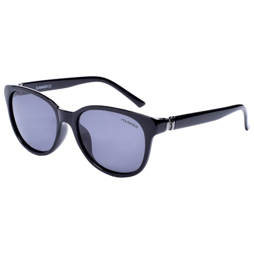 [9337217019114] Stiletto Summer C1 Black / Smoke Polarised Lenses