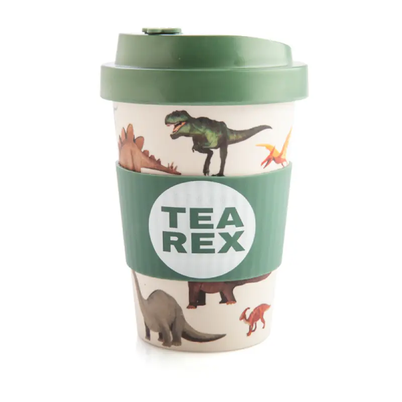 [9318051138346] Eco-To-Go Dino Bamboo Travel Mug