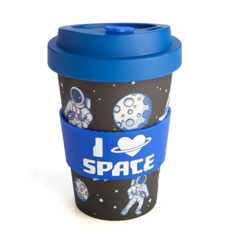 [9318051138421] Eco-To-Go I Love Space Bamboo Travel Mug