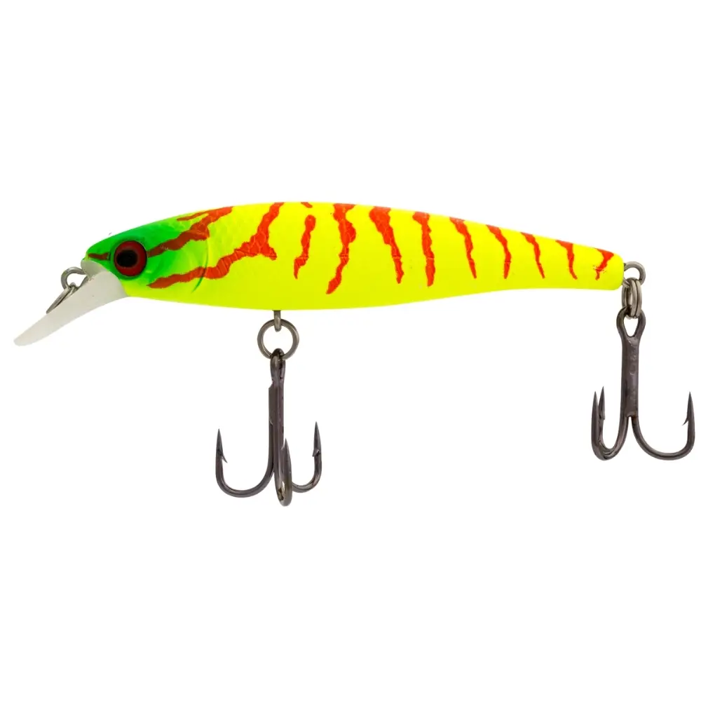 [8887113478290] FishArt Jerkin' Shad Suspending Fishing Lure | 83mm 10g | Funky Tiger