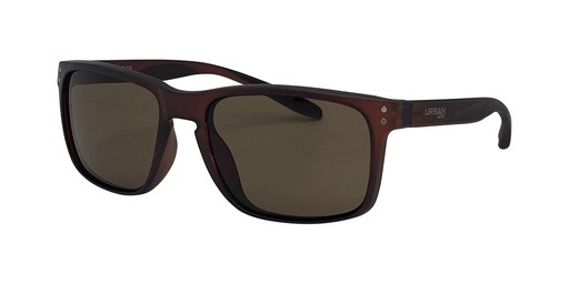 [9337217036814] Urban Zoo Holyhead C12 Matte Crystal Dark Brown / Brown Lenses
