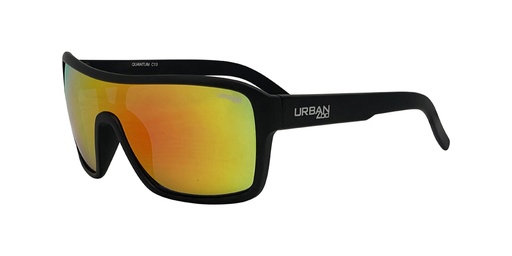 [9337217004035] Urban Zoo Quantum C13 Matte Black / Smoke w Red Revo Lenses
