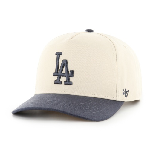 [197723689039] 47 Brand Los Angeles Dodgers Hitch Two Tone Natural/Navy OSFM