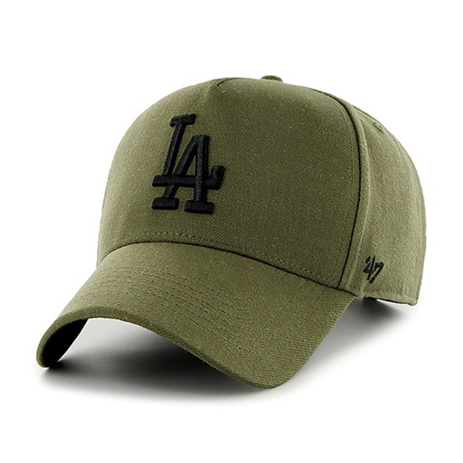 [194602678009] 47 Brand Los Angeles Dodgers MLB MVP DT Snapback Sandalwood OSFM B-REPDT12WBP-SW