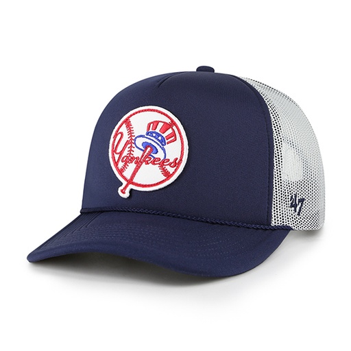 [196895374750] 47 Brand New York Yankees MLB Trucker FM Navy OSFM BCPTN-PFOAM17KPP-NY68