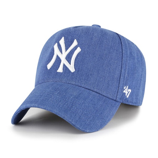[198589490982] 47 Brand New York Yankees MVP DT Timber Denim Blue/Natural OSFM