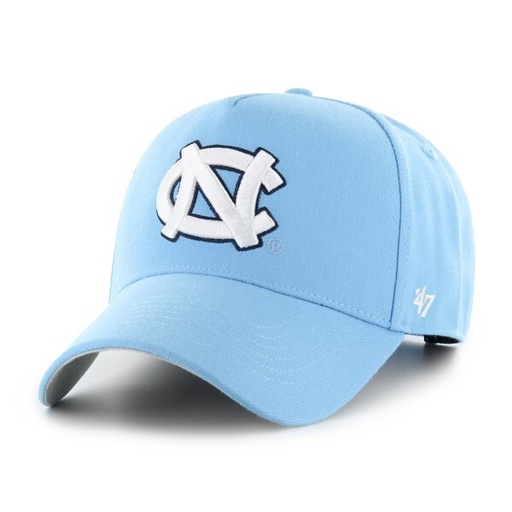 [197723962255] 47 Brand UNC Tar Heels NCAA MVP DT Snapback Core Columbia Blue OSFM C-MPDTP1098WBP-CO